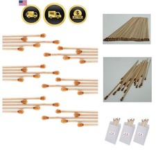 Silver Nitrate Caustic Wooden Sticks 6" Long Applicator Individual Use Sticks 30