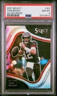 2021 Panini Select Tom Brady Silver Prizm Field Level #301 PSA 8 Buccaneers