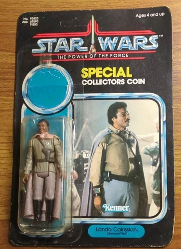 Vintage Star Wars Action Figure Lando Calrissian General Pilot 1985 POTF Last 17