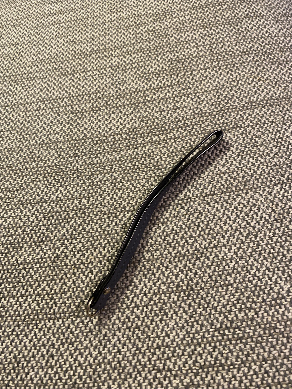 Kate Spade  Replacement Gray Leather  Wristlet Strap Zipper PullFor Wallet 6.75” thumbnail 3