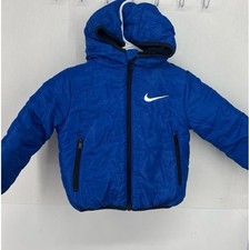 Boys Nike Blue Winter Jacket with Hood sz. 2T 