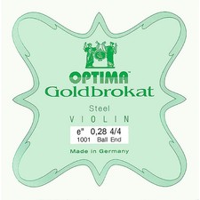 Optima Goldbrokat Steel Violin E String 44 Si...