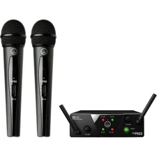 AKG WMS40 Mini Dual Band Vocal Wireless System, US25CD (Used)