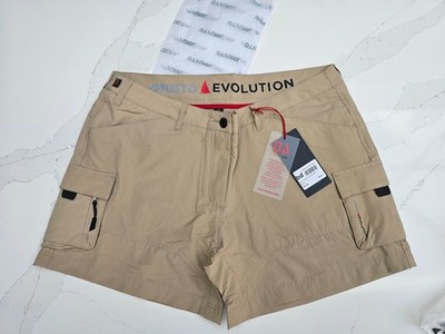 womens Musto Evolution Deck Uv cargo Shorts sailing size uk 14 eur 42 usa 10  b2