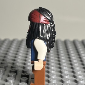 Lego Jack Sparrow Minifigure poc001 Pirates Caribbean 4192 4191 POTC CMF Lot 3F
