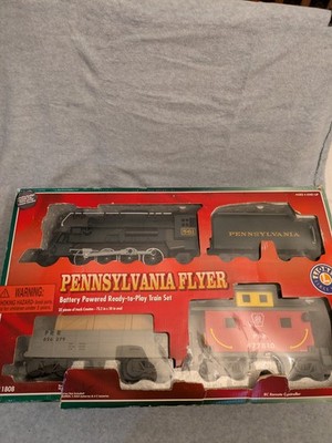 Lionel Pennsylvania Flyer #7-11808 Battery Powered Train Set Never Played 