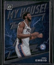 2019-20 Donruss Optic #4 Joel Embiid My House! Holo