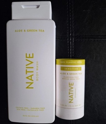 Native Aloe & Green Tea Body Wash & Deodorant