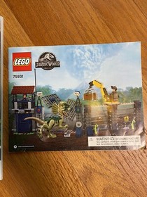 LEGO Jurassic World Park Instruction Manual LOT 75941 And 75931