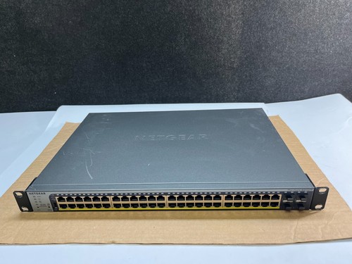 NETGEAR PROSAFE GS752TPv2 48-PORT + 4 SFP PORTS - GIGABIT PoE+ SMART SWIT