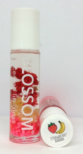 ¡EN VENTA! Blue Cross "Blossom" - Brillo de labios con flores REALES 0,3 fl oz - Elige cualquiera - Imagen 18 de 21