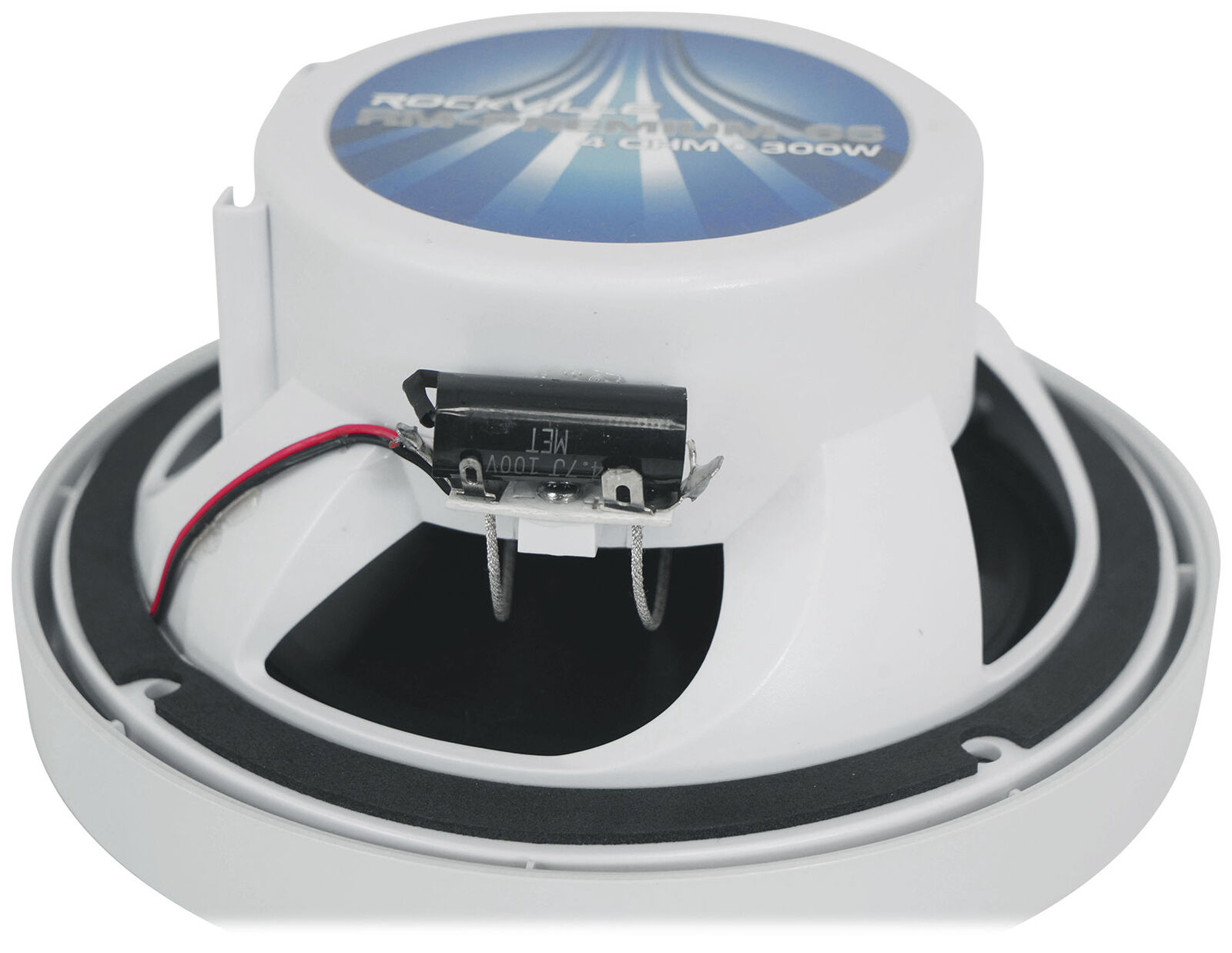 6 Динамики Rockville RM-PREMIUM-65 WHITE 65 мощностью 600 Вт для морских катеров - четкий звук