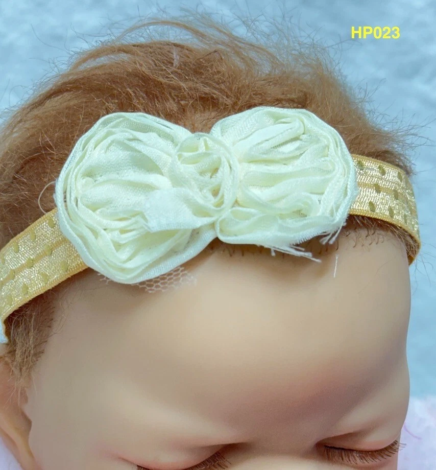 Diademas, Bebé/Niño Pequeño, Juego Lg de 23, Flores, Cinta, Variedad de Colores, HP023 Foto 2 de 4