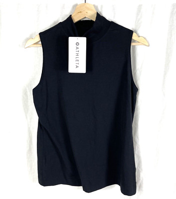 Athleta Outbound Tank New NWT Black XS Women's Semi Fitted FAST shipping!