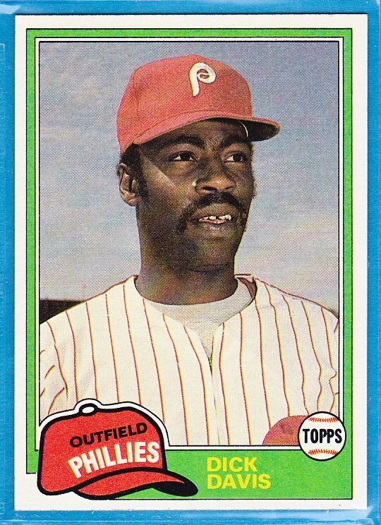 Dick Davis #753 Baseball Cards 1981 Topps Traded trading card — raw and PSA graded price guide