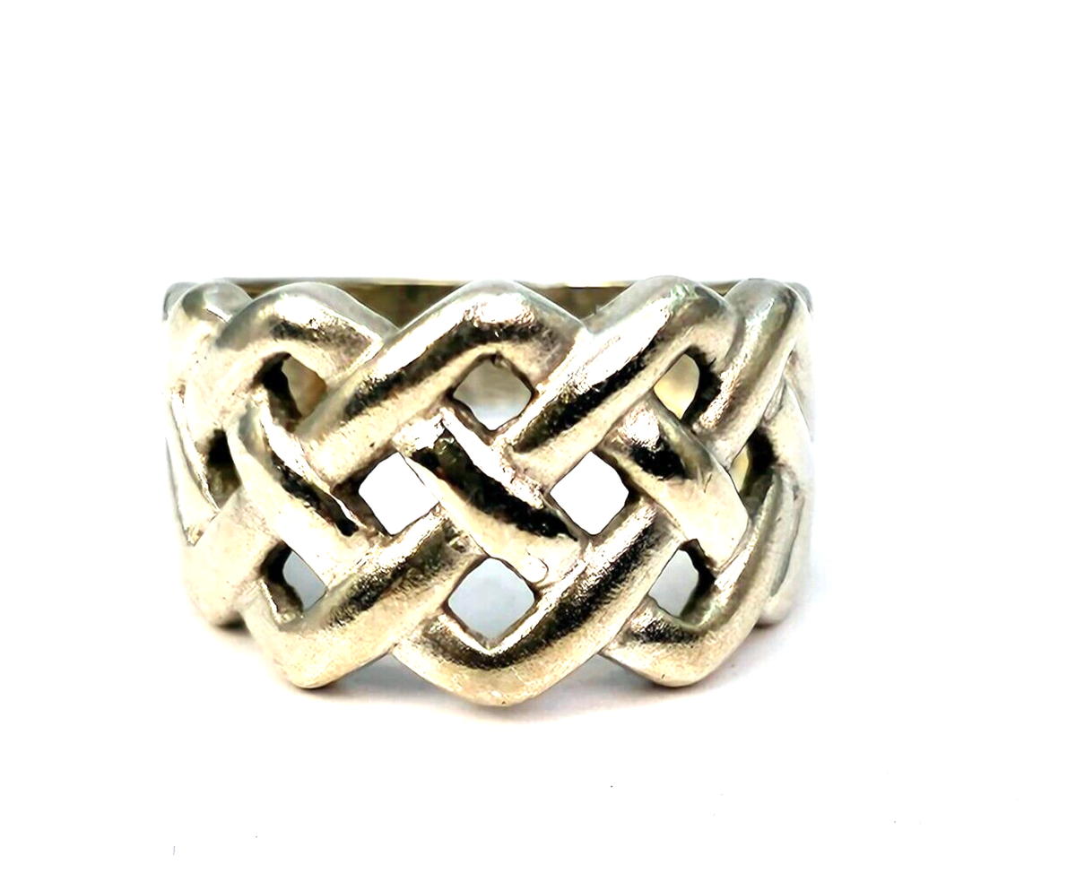 Anillo Tous Malla Plata Sortija Tous En Malla De Oro Blanco Con