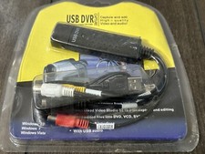 USB 2.0 DVR Video Adapter Audio Capture  Edit Converter Windows 7 XP Vista