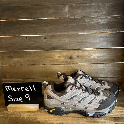 New Womens Merrell Moab 2 Vent Low Athletic Hiking Trail Sneakers Shoes Size 9 M