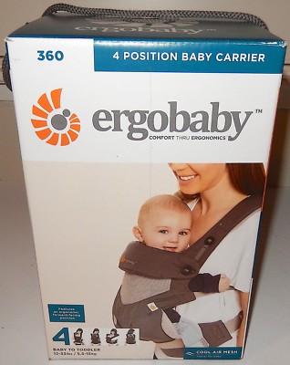 Ergobaby 360 Carrier All Carry Positions, Cool Mesh Ergonomic Baby Carrier