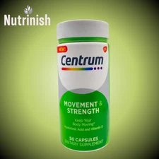 Centrum Movement & Strength Joint Support Capsules 50 Count