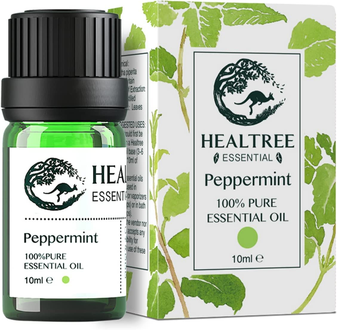 Peppermint Essential Oil - 100% Pure Peppermint Oil for Hair & Skin Care (10Ml)