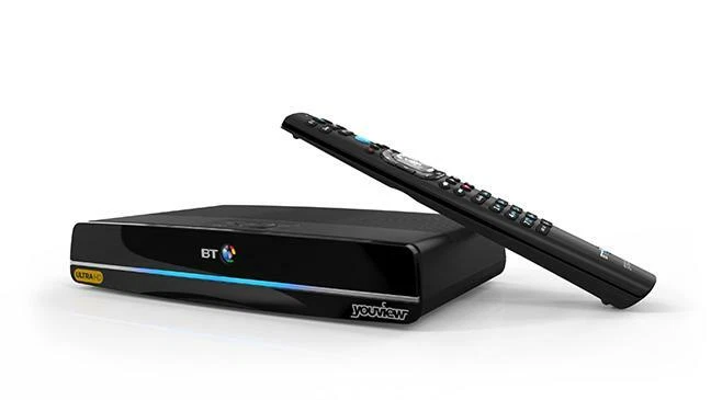 BT YouView Box Humax DTR-T4000 G4 Freeview HD 4K 500GB Twin Tuner Recorder PVR