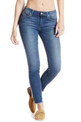 Joe's Jeans Womens Blanche Flawless Icon Mid-Rise Skinny Denim