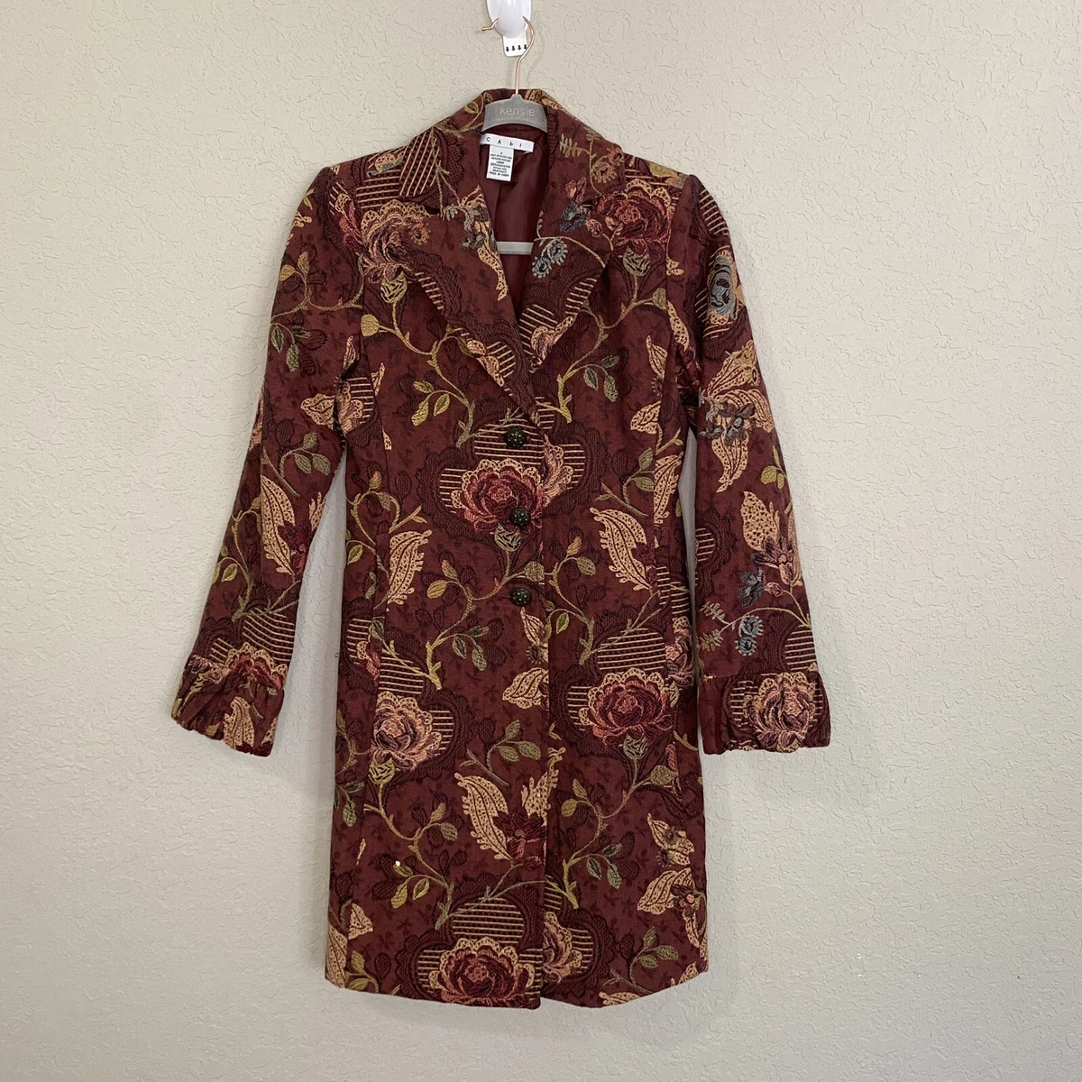 Cabi clearance tapestry coat