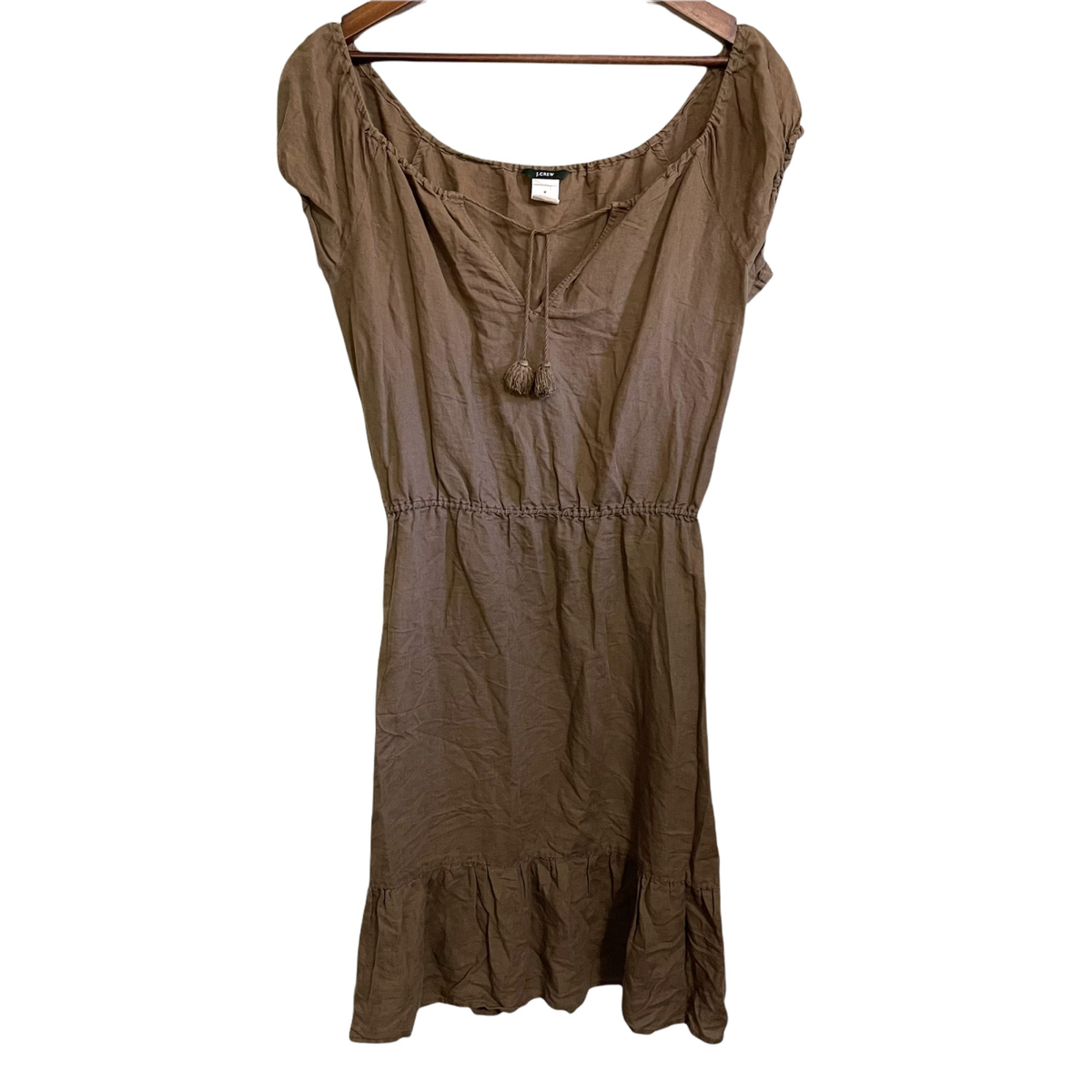 j crew brown linen dress J. Crew Dresses |Linen Brown Sleeveless Mini Dress.| Color: Brown Size XS