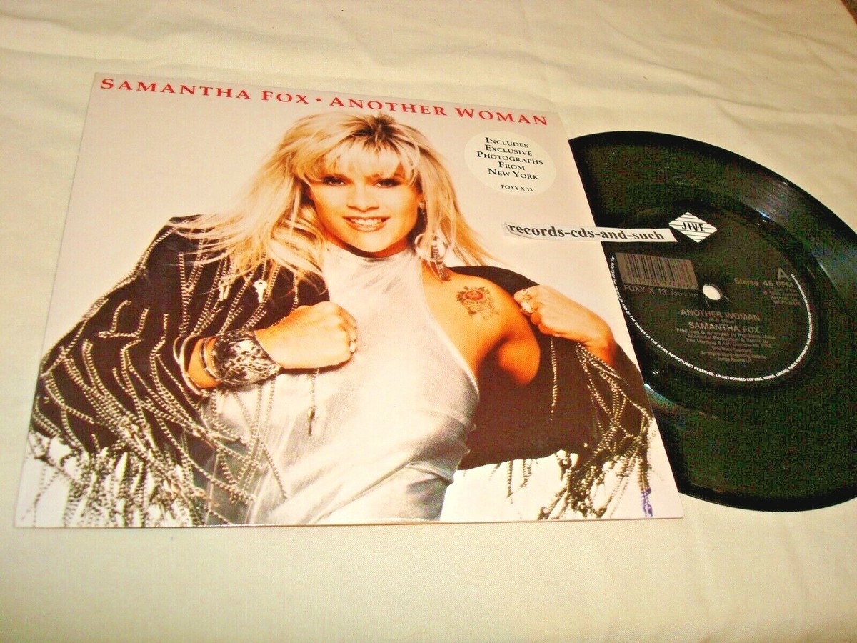 Samantha Fox AnotherWoman 8センチ8cm CDシングル Samantha Fox – Another Woman – Vinyl (7