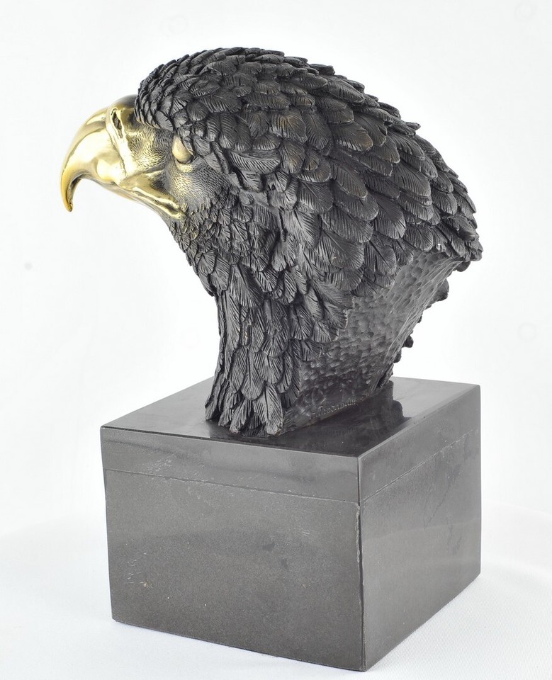Art Nouveau Style Statue Sculpture Eagle Bird Wildlife Art Deco Style