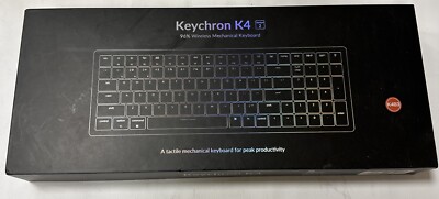 Keychron K4 Wireless Mechanical Keyboard (Version 2) Open Box