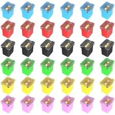 Jcase Fuse Assortment Kit Automotive Low Profile Box Shaped Micro Cartridge