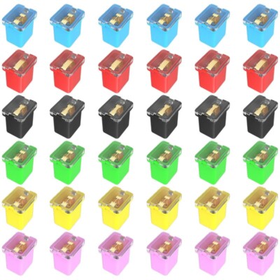 Jcase Fuse Assortment Kit Automotive Low Profile Box Shaped Micro Cartridge