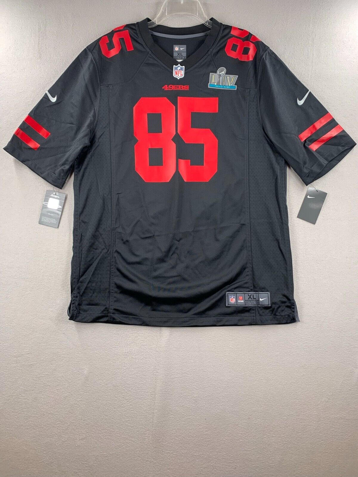 George Kittle San Francisco 49ers Nike Super Bowl LIV Game Jersey  Men's XL New