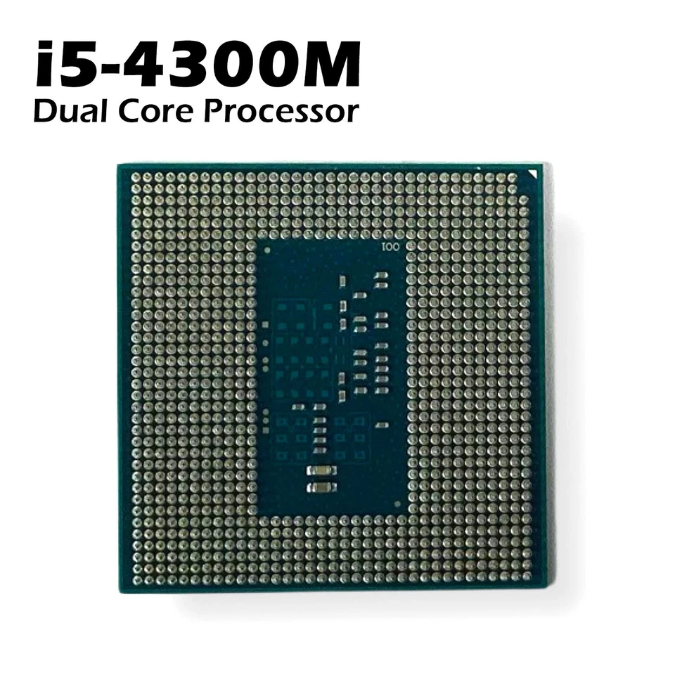 Dell Intel Dual-Core i5-4300M 2.60GHz 3MB L2 Cache Processor FCPGA946 MVC4T - Image 2 of 4