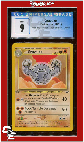 Graveler (1st Edition) graded CGC 9 for sale on eBay