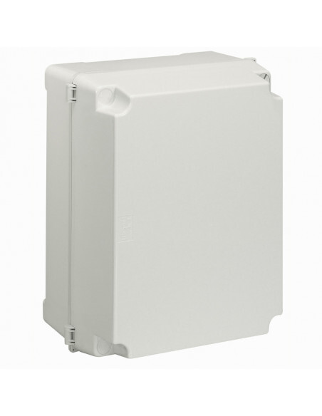 Boîtier plastique IK08 coffret électrique étanche IP55 pour dérivation extérieure