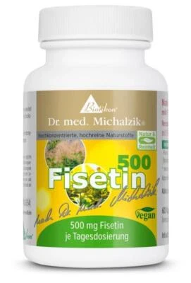 Fisetin 500 Dr. med. Michalzik - ohne Zusatzstoffe - von BIOTIKON®