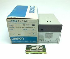 NEW OMRON E5A4-R91J TEMPERATURE CONTROLLER 110-240-VAC 4.5-VA 32°-752°F