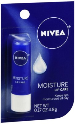 NIVEA LIP CARE MOISTURE ESSENTIAL 6X0.17OZ