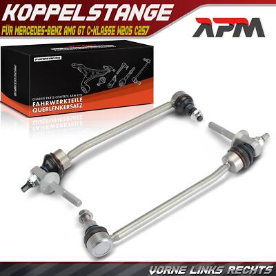 2x Koppelstange Stabilisator Vorne für Mercedes-Benz AMG GT C-Klasse W205 C257
