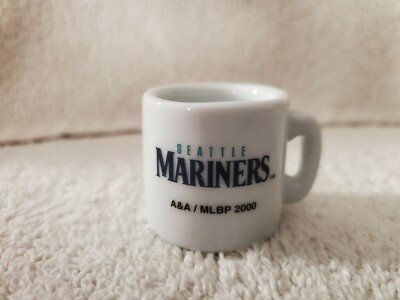 Mariners Cups New Seattle Mariners Mini Mug Logo MLB Baseball Double-sided Ceramic ...