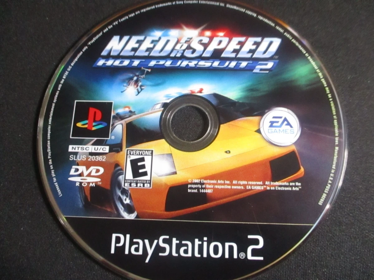 NEED FOR SPEED UNDERGROUND - PS2 GAME - DISC ONLY!
