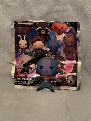 NEW Guardians of the Galaxy Vol. 3 Monogram 3D Figural Keychain Bag Clip Nebula