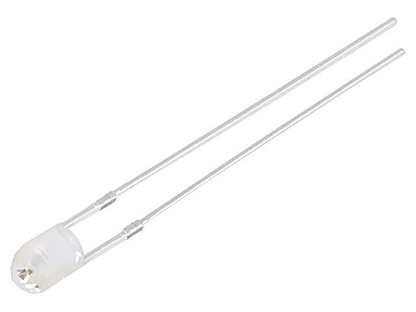 2X OSR5PA3761B-12V Led 3 Mm Rot 1560-2180Mcd 60° Front: GewöLbt 15V Anz. Ausg: 2-image