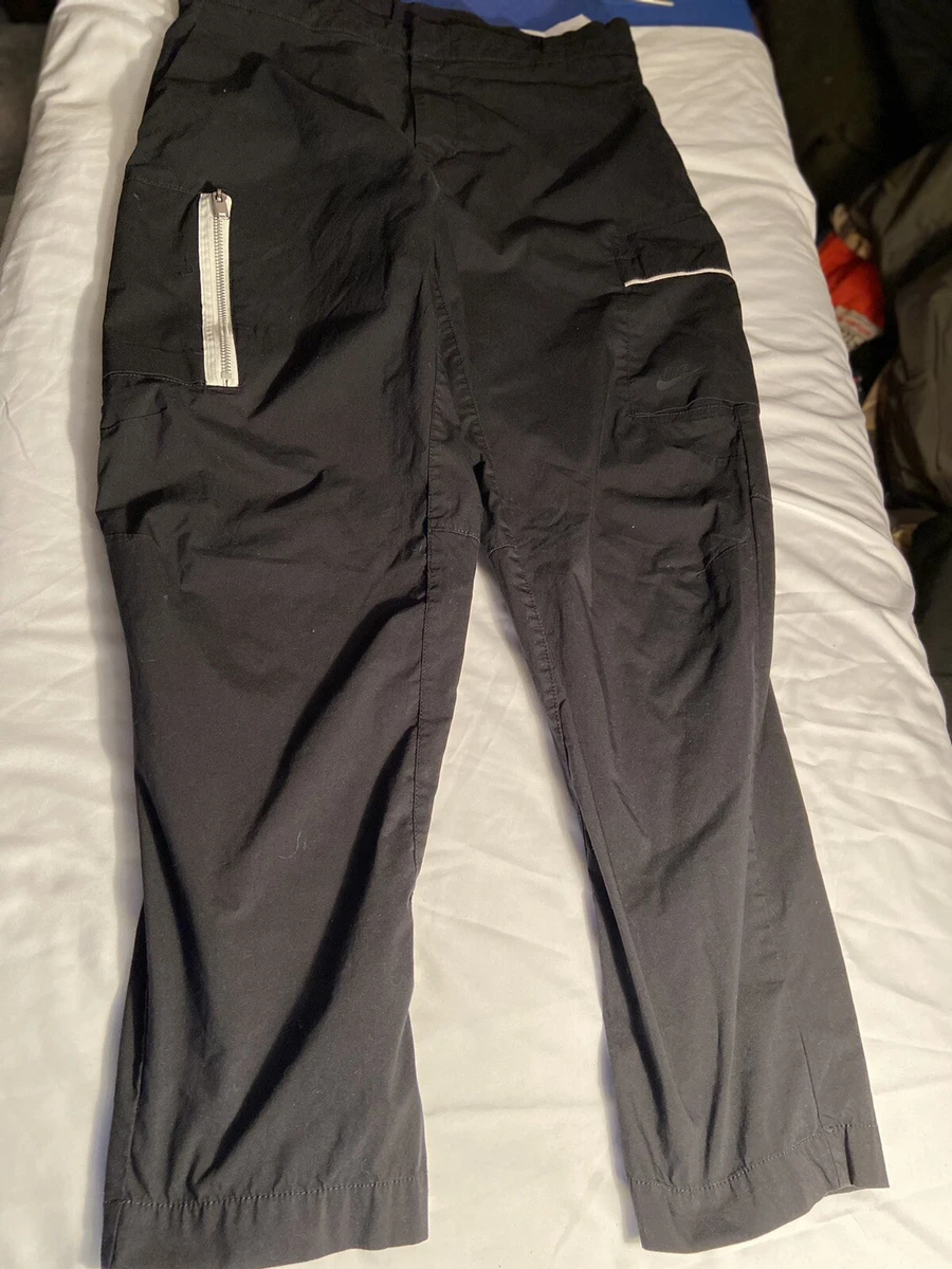 NIKE Cotton Nylon Lightweight Climbing Hiking Pants Size 34 Waist