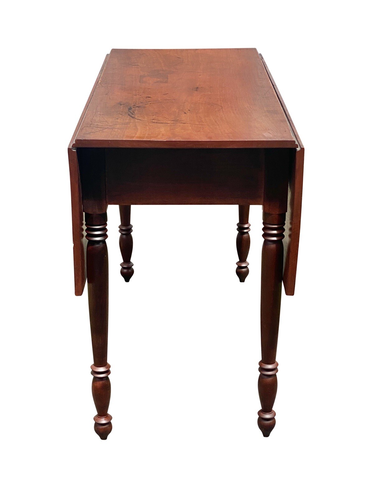 Antique New England Cherry Drop Leaf Dining Table / Farmhouse Table eBay
