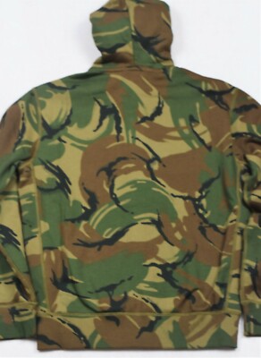 Polo Ralph Lauren Camo Hoodie Full Zip Camouflage Fleece Jacket S