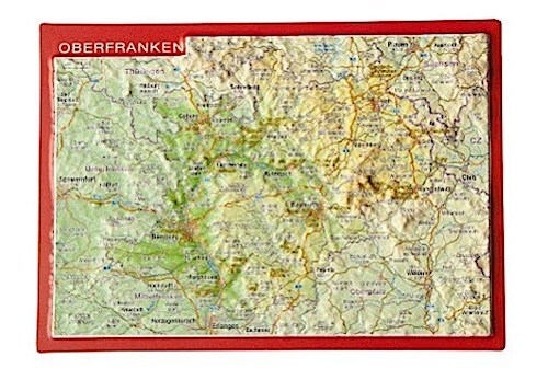 Thumbnail - Reliefpostkarte Oberfranken André Markgraf 4280000664648